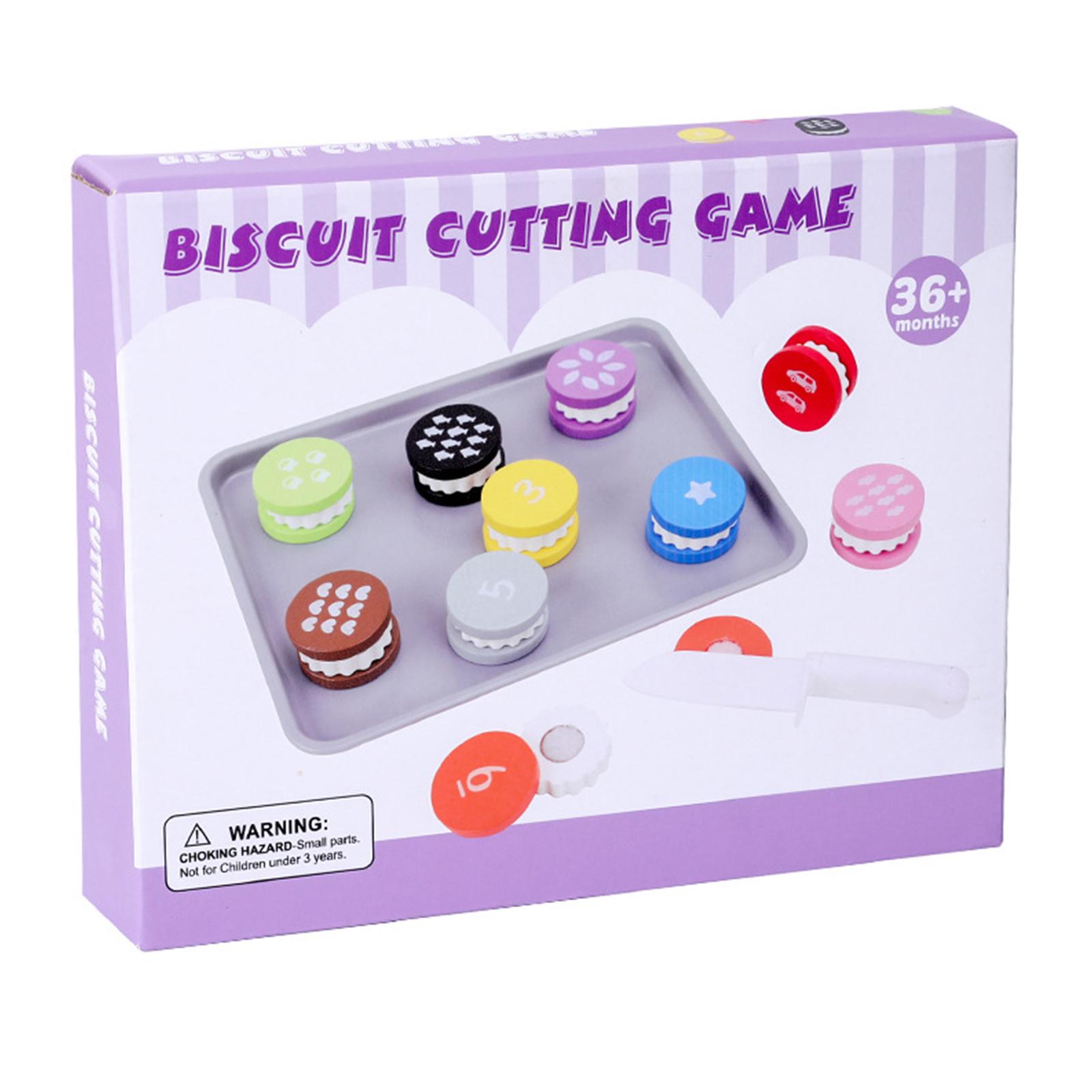 Baking Kitchen Set - 子供向けの木製おもちゃの食品セット。クッキーのプレイセットで、キッチンごっこ遊びに最適。幼児向けの知育玩具として、男の子にも女の子にも喜ばれる誕生日プレゼントに。