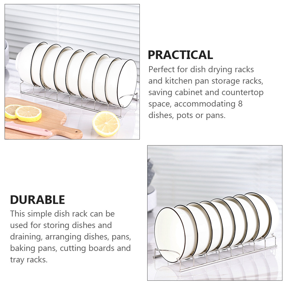 ステンレス製キッチンボウルラック2個組。頑丈な構造で、食器を - Kitchen Baking Rack のレビューと価格