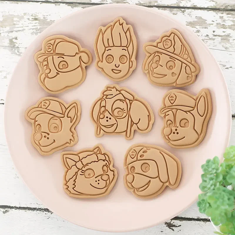 「パウ・パトロール」のクッキー型。かわいいアニメキャラクター - Baking Kitchen Set のレビューと価格