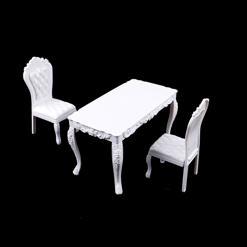 ドールハウス 1:6 キッチン家具 ダイニングテーブル 椅子 - Kitchen Uncle のレビューと価格